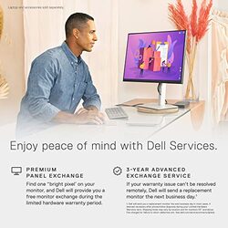 Dell 24 inch Full HD 1080p IPS Technology Comfort view Plus Technology Monitor, P2422H, Black