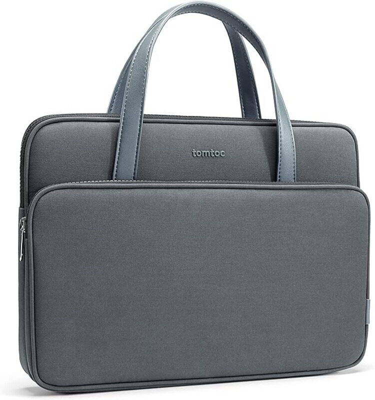 

Tomtoc 13-Inch TheHer-H21 Laptop Handbag, H21-C01G01, Grey