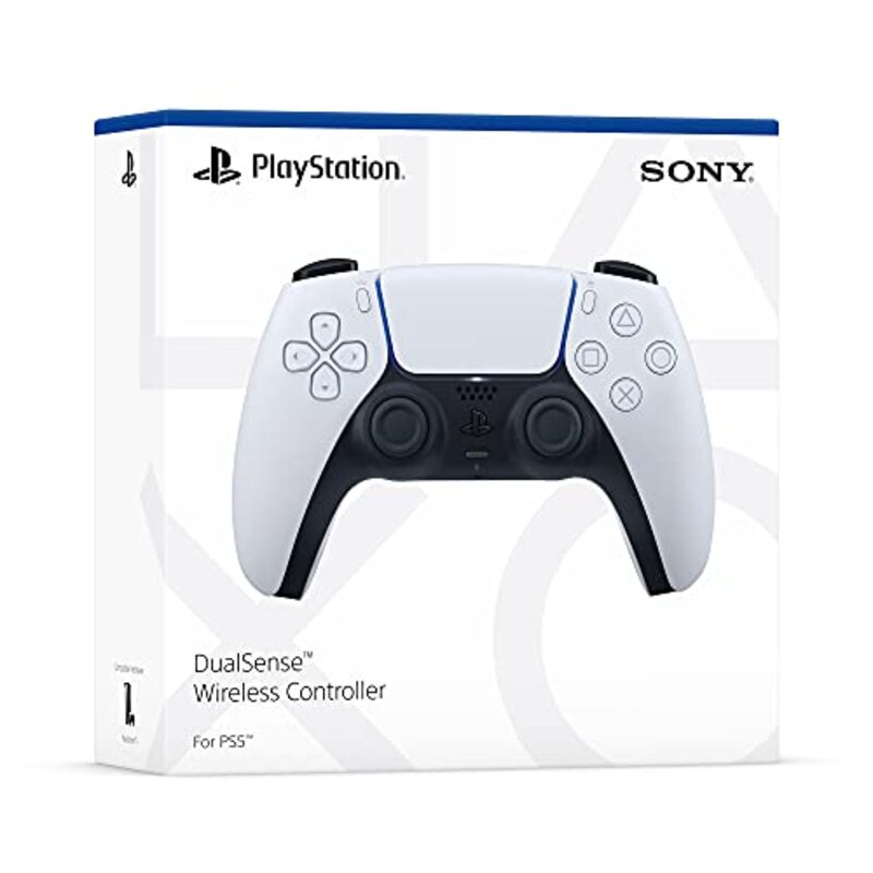 Sony 3005715 Dual Sense Wireless Controller for PlayStation PS5, White