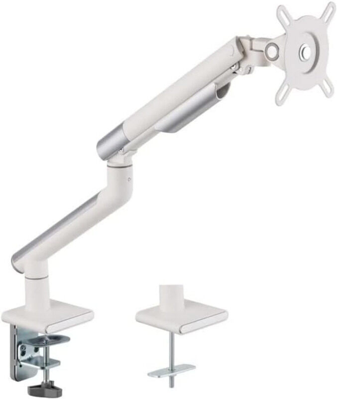 

NA Premium Slim Aluminium Spring Assisted Monitor Arm for 17" - 32" Screens, White