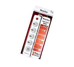 Huntkey 3-Meter Power Strip, SZN507, White