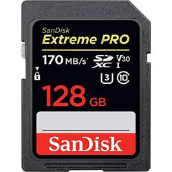 Sandisk 128 GB Extreme Pro SDXC Memory Card