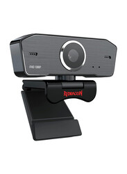 Redragon FHD 1080P Hitman Webcam, GW800, Black