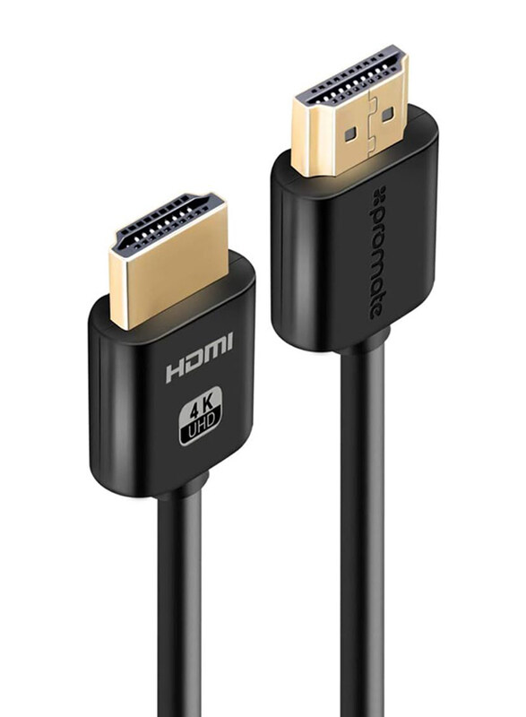 

Promate HDMI to HDMI Multi Compatible Cables, Black