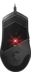 MSI Clutch Gm30 6200 Dpi Adjustable Omron Switch Wired Gaming Mouse, Black