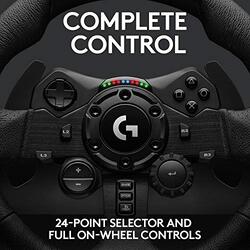 Logitech G923 Racing Wheel and Pedals for PS4 and PS5, Black