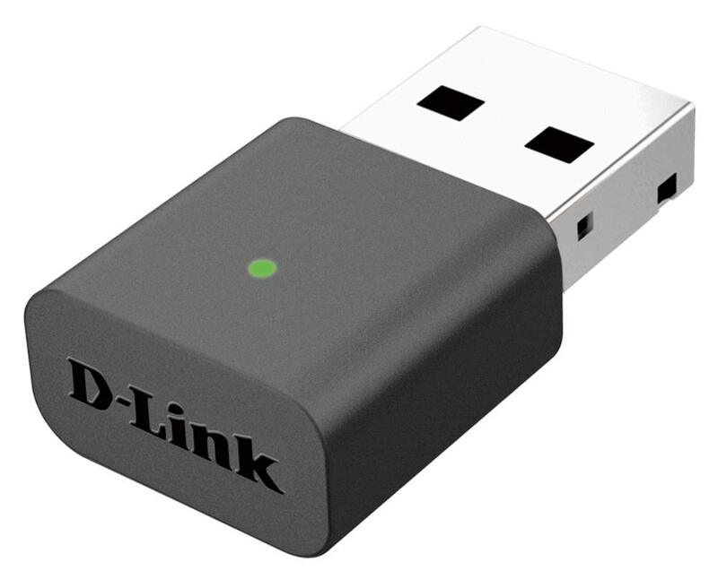 D-Link DWA-131 300 Mbps Wireless Nano USB Adapter, Black