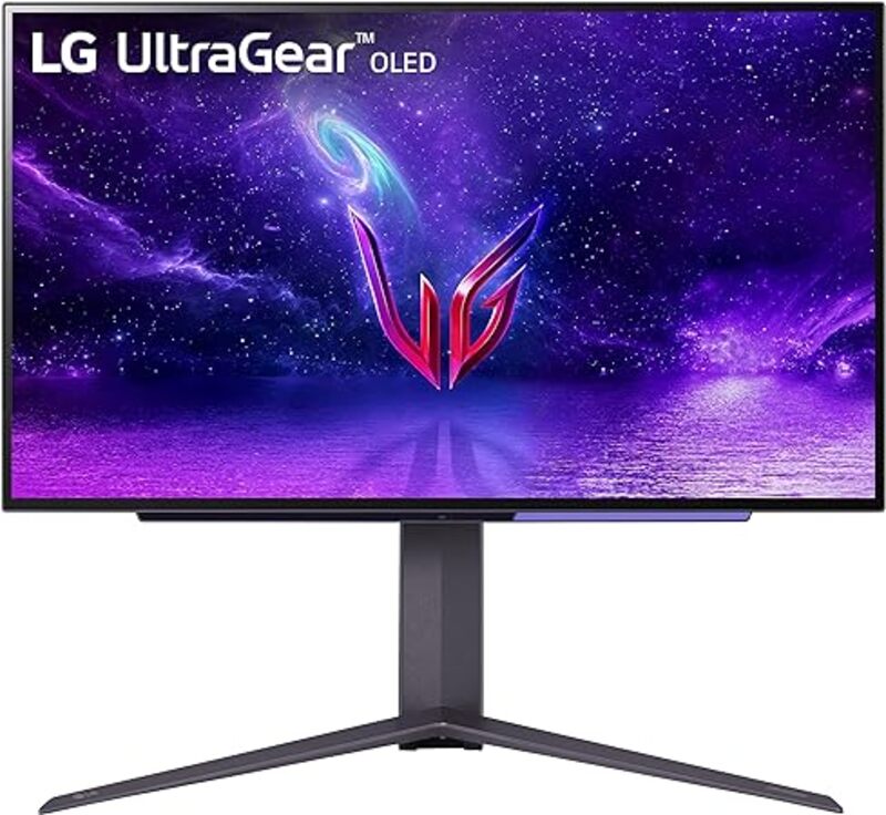 LG UltraGear 27" OLED Gaming Monitor QHD with 240Hz Refresh Rate , 27GR95QE-B