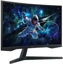 Samsung Odyssey G5 G55C Curved Monitor, 27" QHD VA Display, 165Hz Refresh Rate, 1ms (MPRT) Response Time, 1000R Curvature, AMD FreeSync Technology, Black , LS27CG552EMXUE