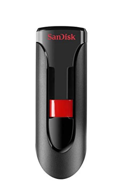 Sandisk 32 GB Cruzer Glide USB Flash Drive, Black