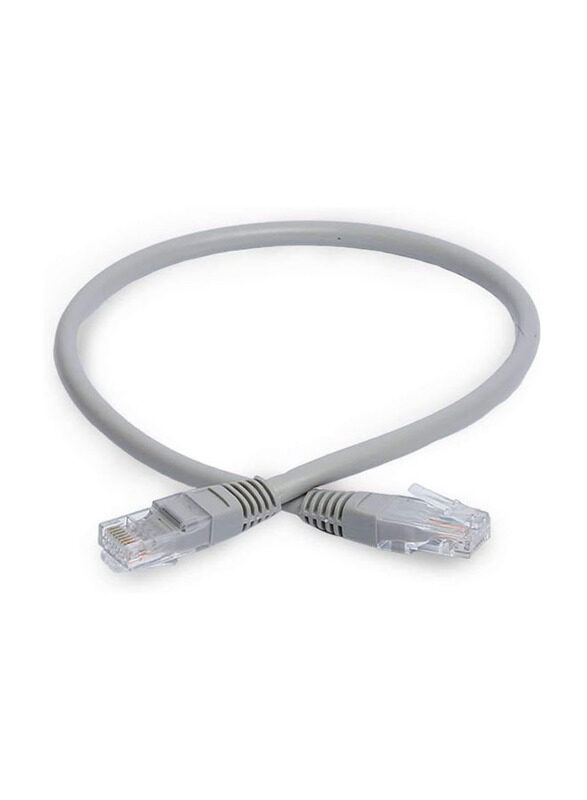 

Mowsil 2-Meters UTP RJ45 Patch Lan Ethernet Cable, RJ45 to Ethernet for PC/Laptop/Router, Grey