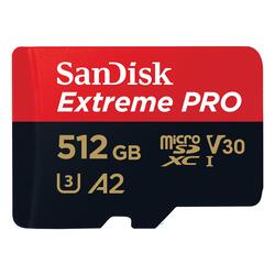 SanDisk 512GB Extreme Pro Micro SDXC Memory Card