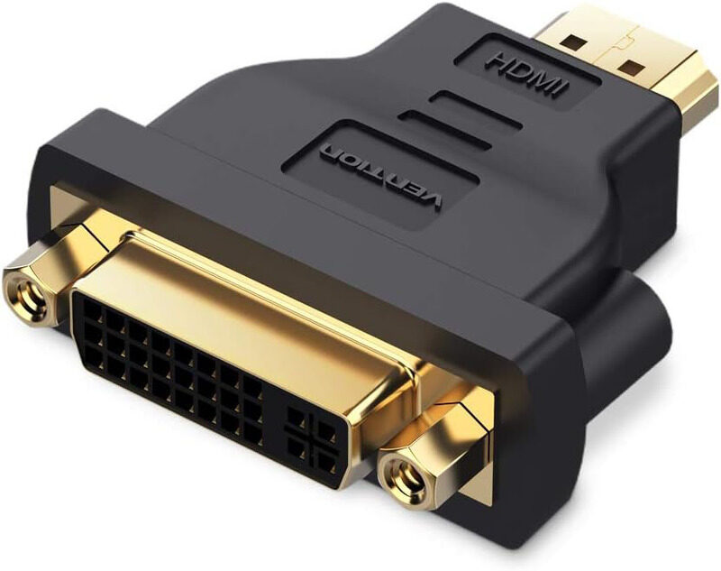 

Vention Bi-Directional Converter, HDMI to DVI for Projector/Desktop, Black