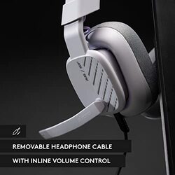 Astro A10 Wired Over-Ear Gaming Headset Gen 2  with Flip-To-Mute Microphone, Grey