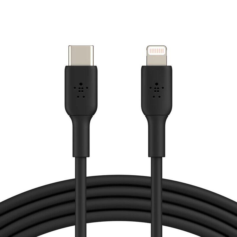 

Belkin 1-Meter Lightning Cable, USB-C to Lightning for Apple Devices, Black