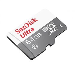 SanDisk 64GB Class 10 Ultra Android Micro SDXC Memory Card with SD Adapter