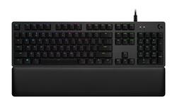Logitech G513 RGB Backlit Mechanical Romer-G Switches Wired Gaming English Keyboard, Black