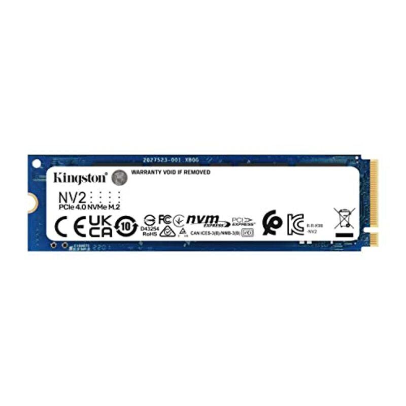 

Kingston 250GB NV2 NVMe PCIe 4.0 SSD, Multicolour