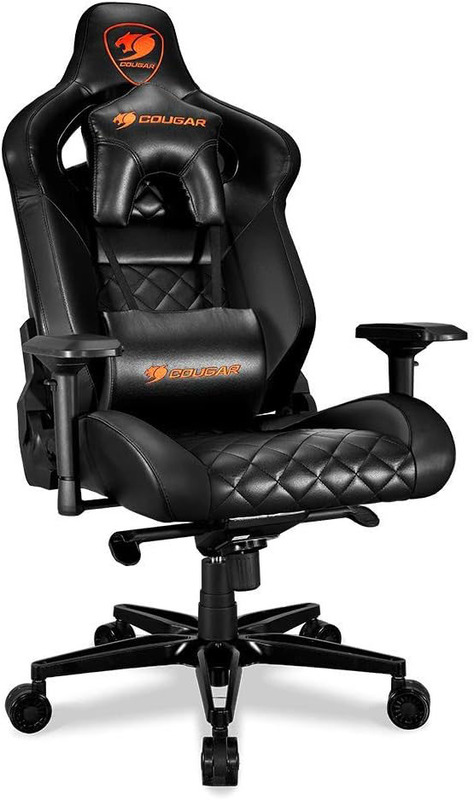 

Multiple Cougar Armor Titan Ultimate Gaming Chair With Premium Breathable PVC Leather, Black