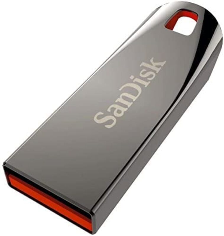 Sandisk 64GB USB 2.0 Flash Drive, Sdcz71-016g-b35, Silver