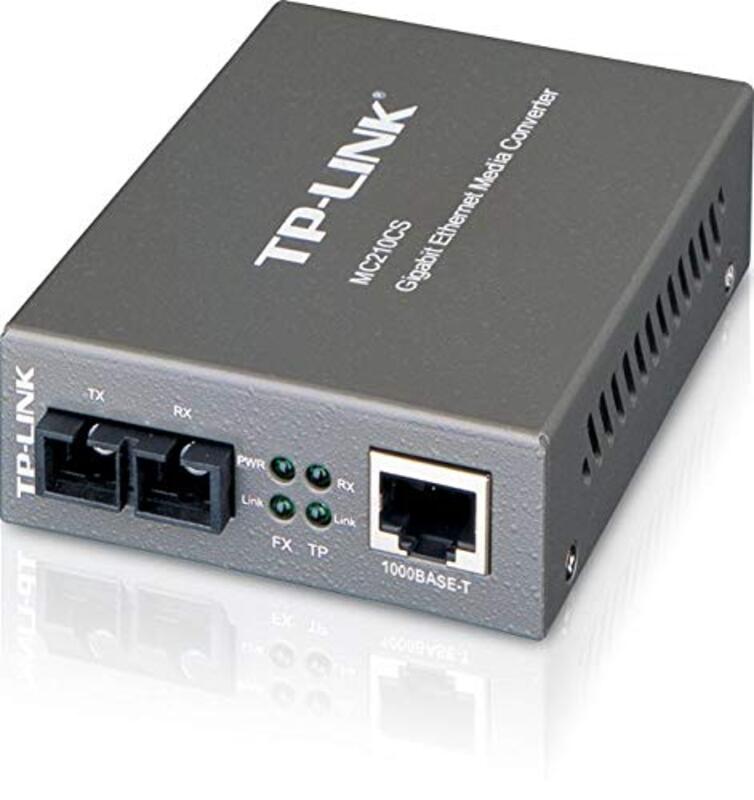 

TP-Link MC210CS Gigabit Single-Mode Media Converter, Black