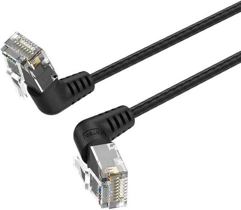 

Vention 5-Meter Cat.6A UTP Ethernet Patch Cable, RJ45 to RJ45 for Router, Black