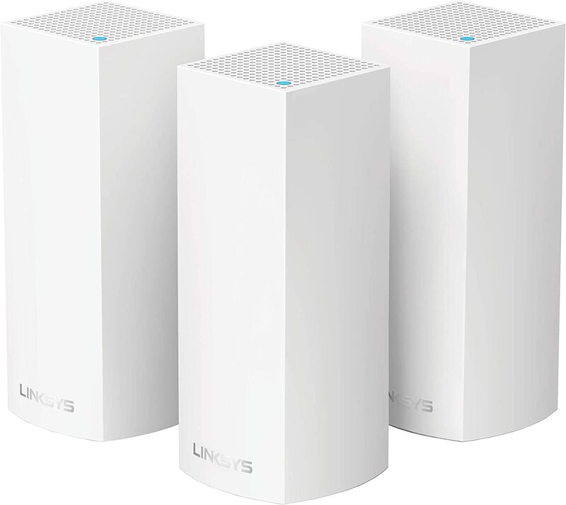 Linksys WHW0303 Velop Whole Home Mesh Wi-Fi System Router, 3-Pack, White