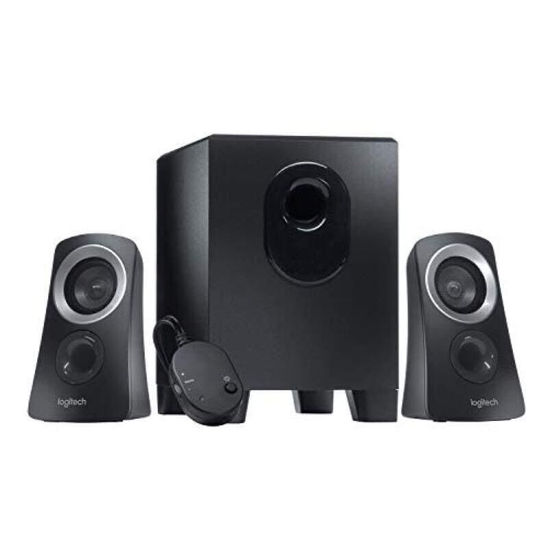 

Logitech Z313 2.1 Multimedia Wireless Computer Speaker System, Black