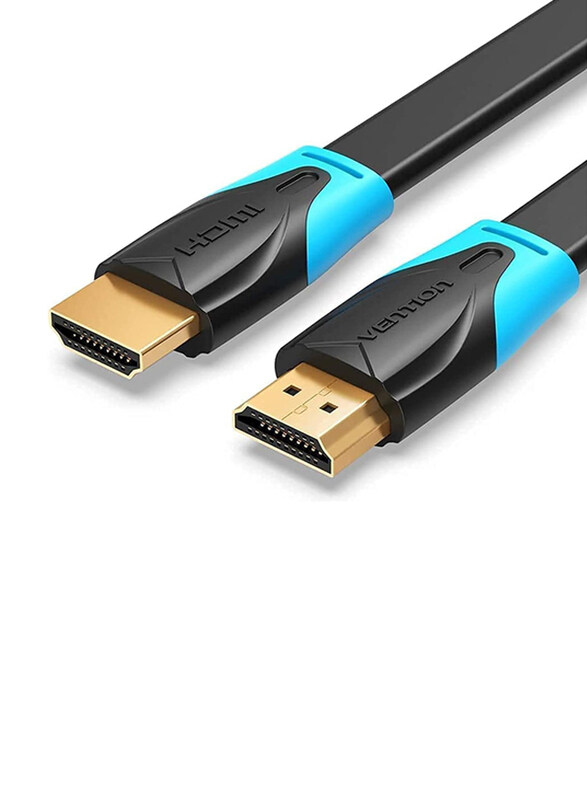 

Vention 1.5-Meter Flat 4K HDMI Cable, HDMI 2.0 to HDMI for Apple TV/Xbox, Black