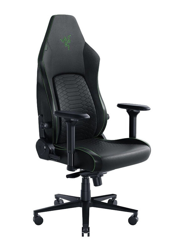 

Multiple Razer Iskur V2 Gaming Chair, Adaptive Lumbar Support, Adjustable Lumbar Curve, Black and Green