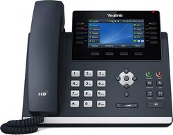 Yealink SIP-T46U Productivity-Enhancing SIP Phone, Black