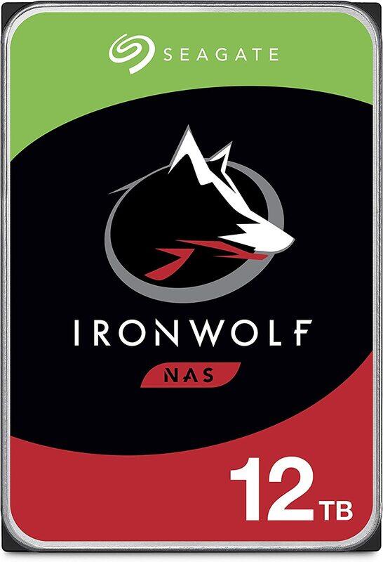 

Seagate 12TB IronWolf CMR 3.5 Inch SATA 6Gb/s 7200 RPM 256MB Cache NAS Internal Hard Drive for RAID Network Attached Storage, ST12000VN0008, Multicolo