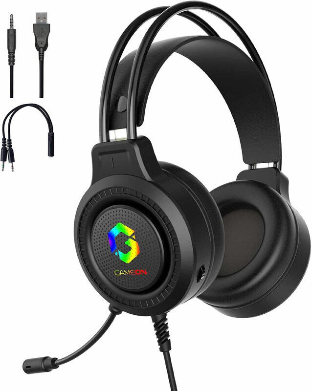 

Generic Gameon Shadowfire RGB Gaming Headset for PS4/PS5/XBOX One/PC, Black