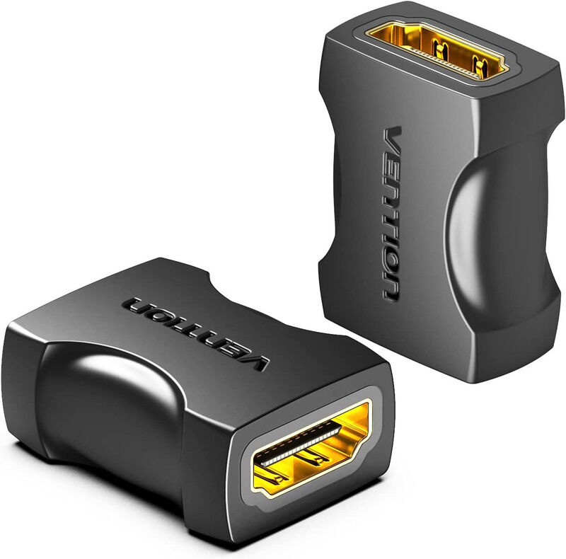 

Vention HDMI Adapter, HDMI Female for PC/Laptop/TV, Black