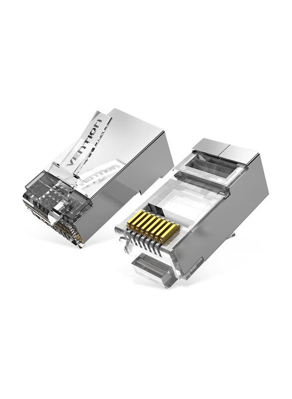 

Vention RJ45 Modular Plug Ethernet, 10 Pieces, Silver