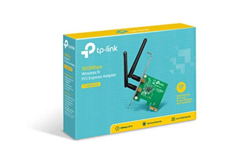 TP-Link TL-WN881ND 300Mbps Wireless N PCI Express Adapter, Black