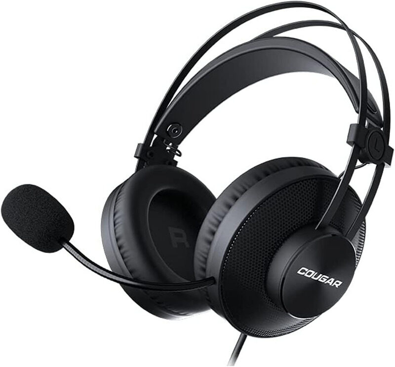 

Generic Cougar Immersa Essential Gaming Headset, Black
