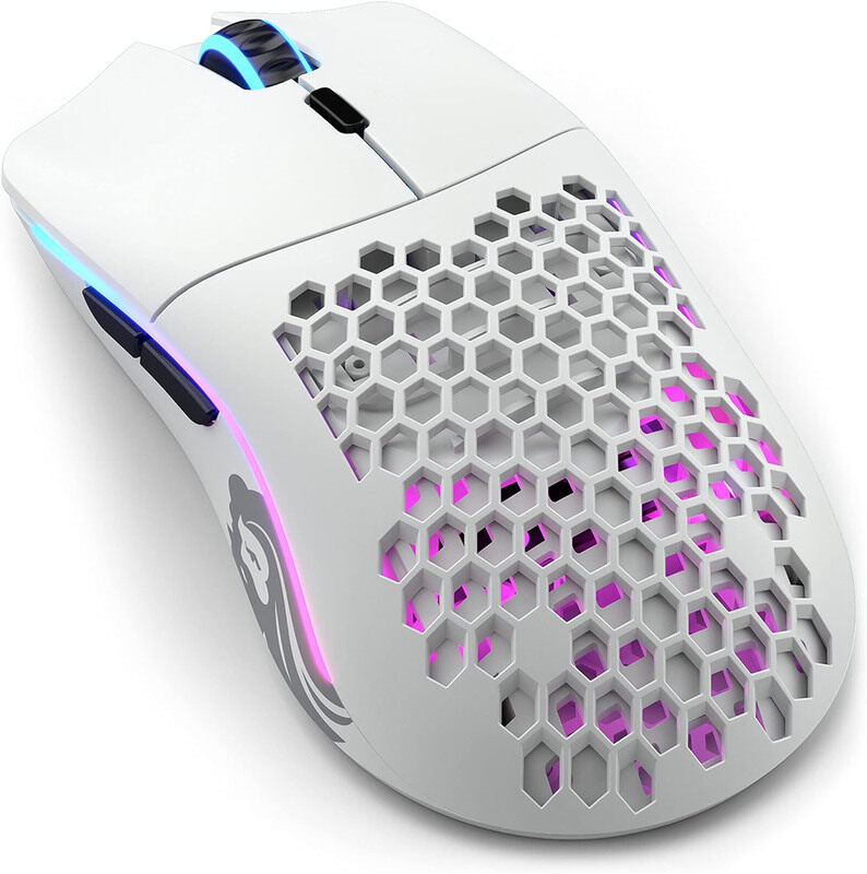 

Multiple Glorious Model O Wireless Minus Honeycomb Mouse, White