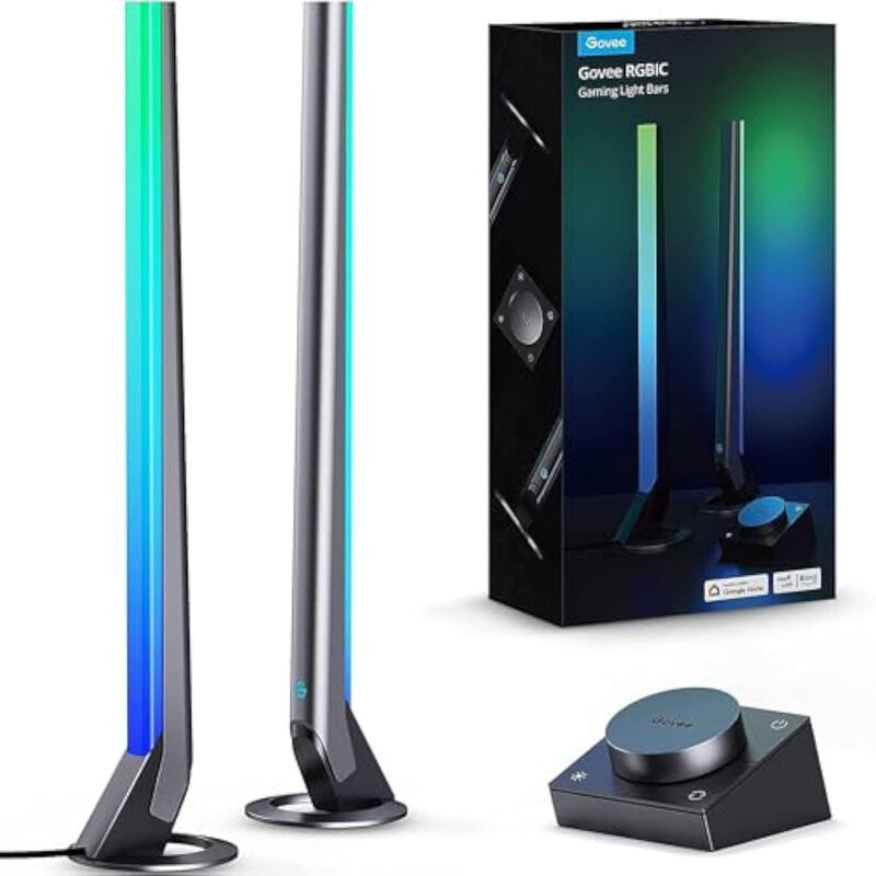 

Govee Smart Gaming Light Bars, Silver