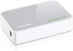 TP-Link 5-Port 10/100Mbps Desktop Switch, TL-SF1005D, White