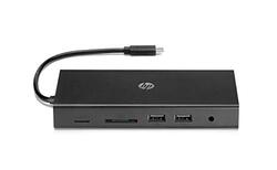 HP Travel USB-C Multi Port Hub, Black