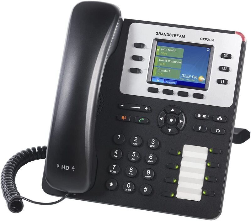 GrandStream GXP2130 Enterprise IP Telephone, Black