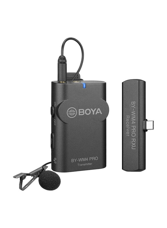 

Boya Wm4 Pro K5 Wireless Microphone, Black