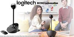 Logitech BCC950 Full HD 1080P Business Webcam, Black