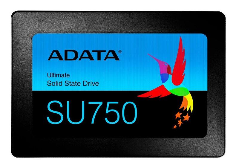 

Adata SU750 256GB 2.5Inch Internal SSD with 3D NAND TLC 7mm, Black