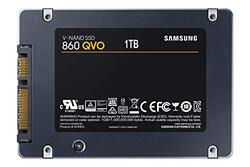 Samsung 1TB 860 QVO SATA 2.5 Inch Internal SSD, MZ-76Q1T0, Black