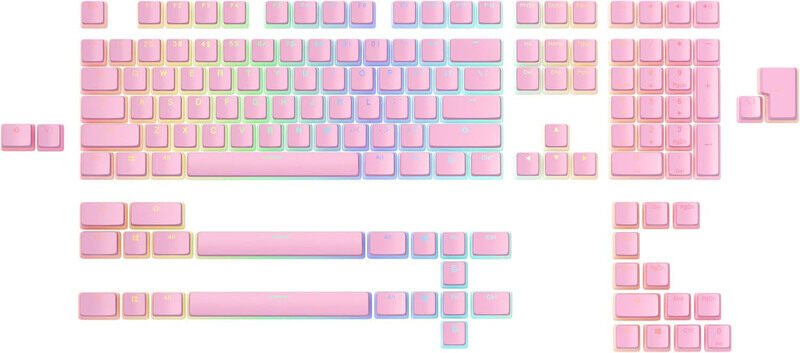 

Multiple Glorious Aura Keycaps V2 for GMMK-(145 Keys), Pink