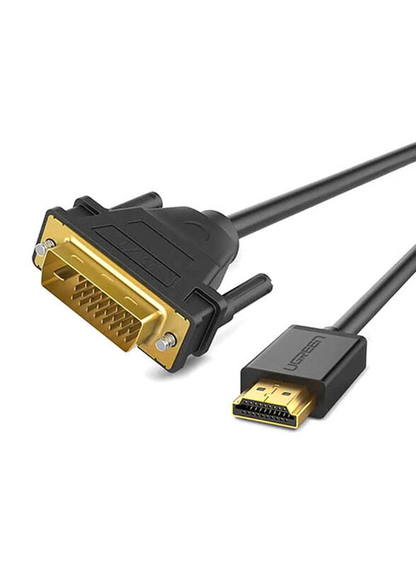 

Ugreen 2-Meter DVI Cable, HDMI to DVI for Display Devices, Black
