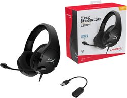 HyperX Cloud Stinger Core Wired Gaming Headset, Black