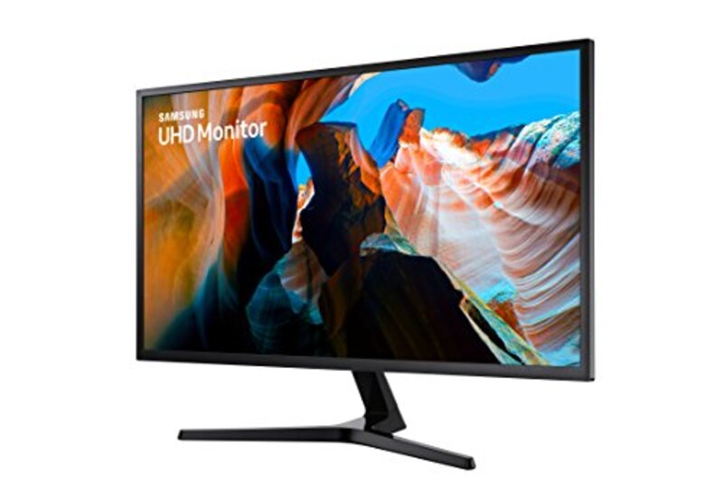 Samsung Uj59 32 Inch 4k Curved UHD Monitor, Lu32j590uqnxza, Black